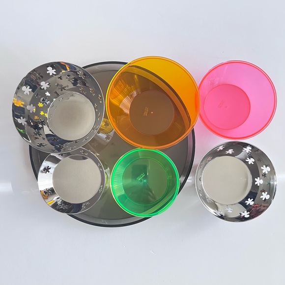 NWT Alessi MINI GIROTONDO Tray & Bowl set - Picture 7 of 11